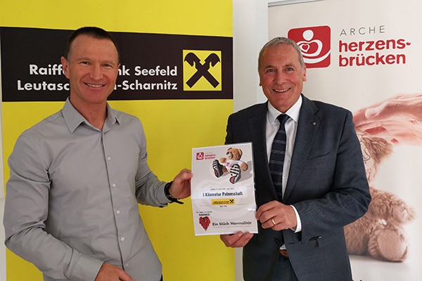 Kilometerpatenschaft Arche Herzensbrücken für schwer erkrankte Kinder in Tirol