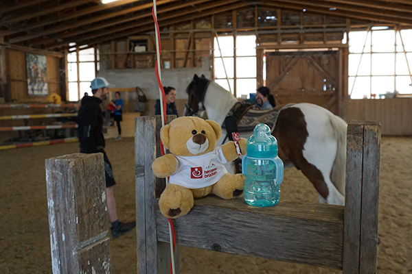 Reittherapie für kranke Kinder Arche Herzensbrücken
