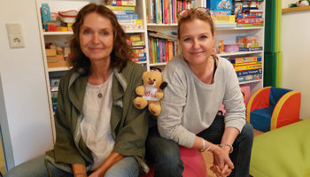 Katharina und Daniela Böhm bei den Arche Herzensbrücken Wochen 2022