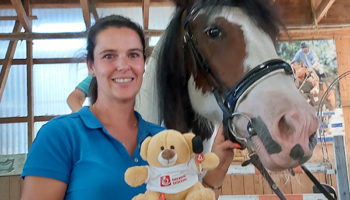 ARCHIE-BLOG: Reittherapie mit Julia bei den Sommerwochen 2022