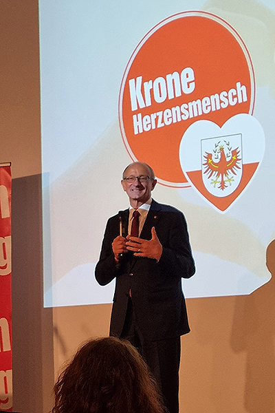 Wir sind die ersten Krone Herzensmenschen Tirol!