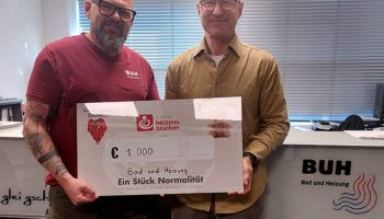 BUH 1.000 Euro Weihnachtsspende